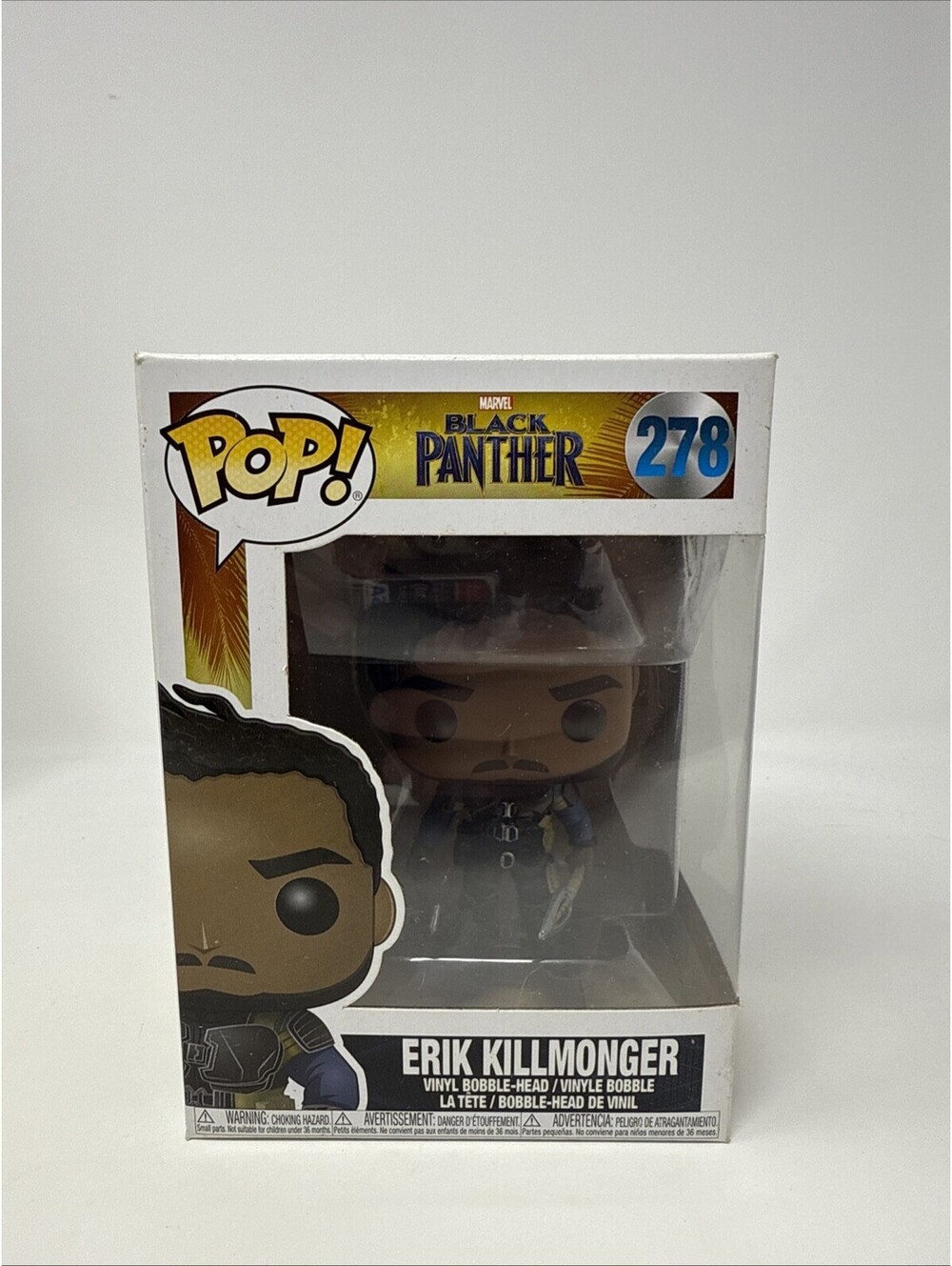 Funko Pop! Vinyl: Marvel - Erik Killmonger #278